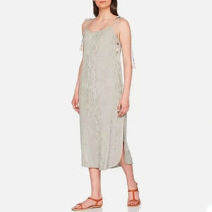 FATFACE Striped Sundress‎ Beachy Tie Straps Size 2 Small